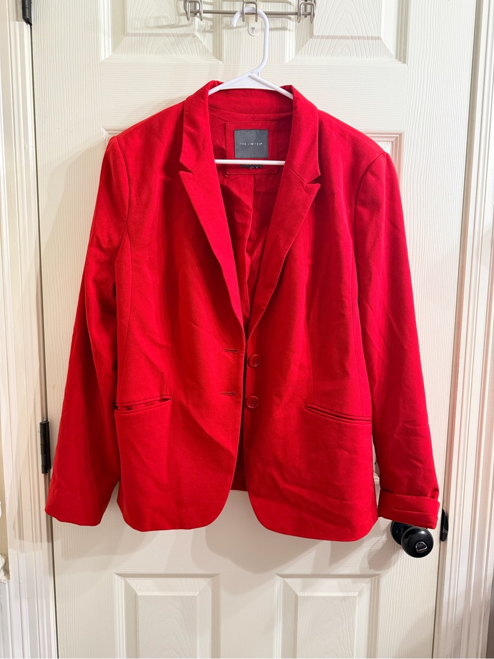 The Limited Red Tailored Blazer